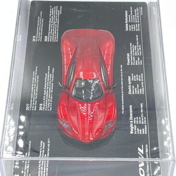 中古】インターアライド 1/43 ASPARK OWL (2020) レッドメタリック[6]