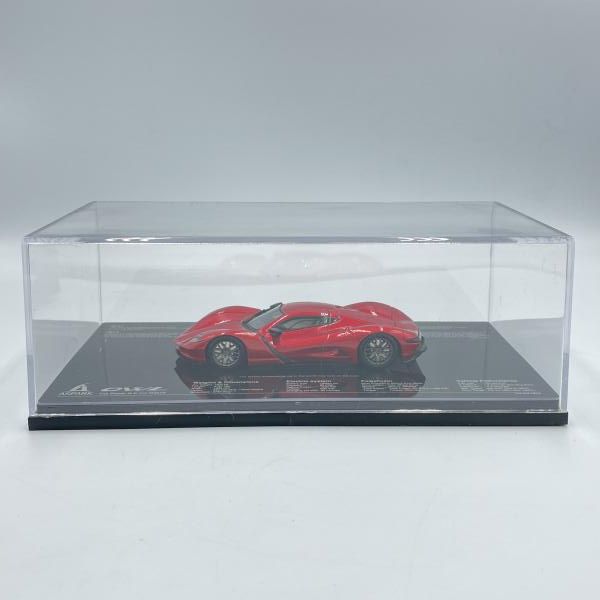 中古】インターアライド 1/43 ASPARK OWL (2020) レッドメタリック[6]