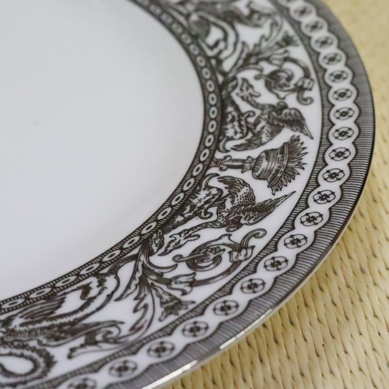 中古 ディナープレート 4枚セット WEDGWOOD ウェッジウッド フロン