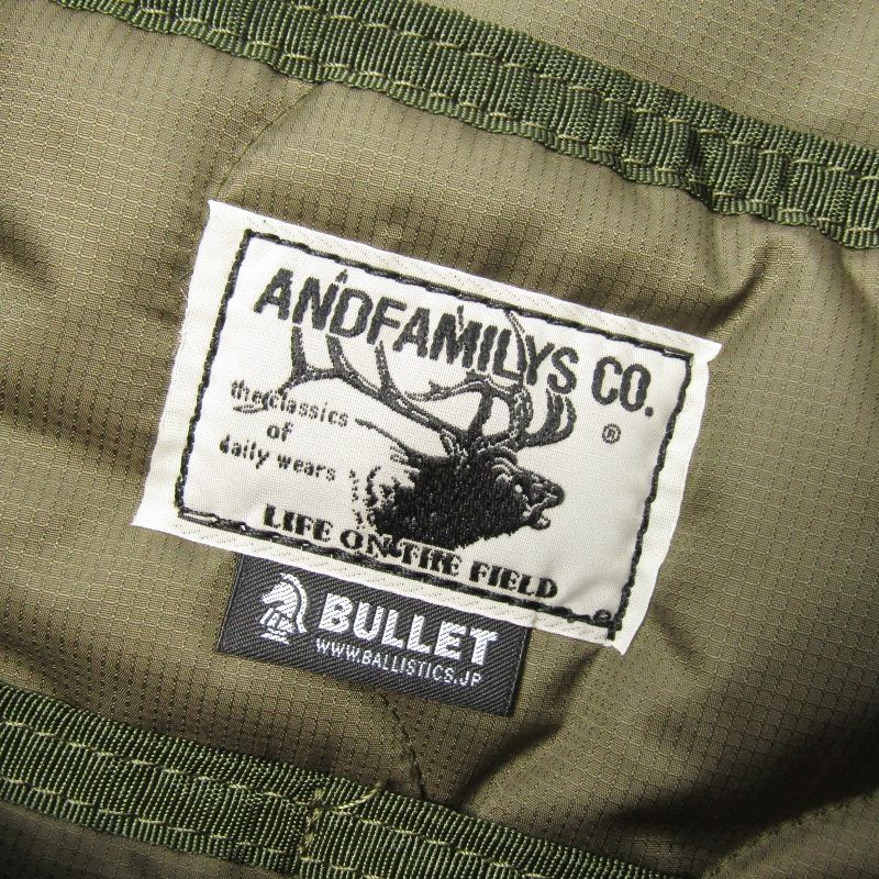 未使用 ANDFAMILYS アンドファミリー ヘルメットバッグ SP-25081