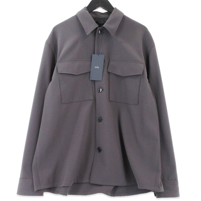 未使用 JUHA ユハ SOFT SHELL JACKET 10230202-2 ソフトシェルジャケット CHARCOAL 4 99000939