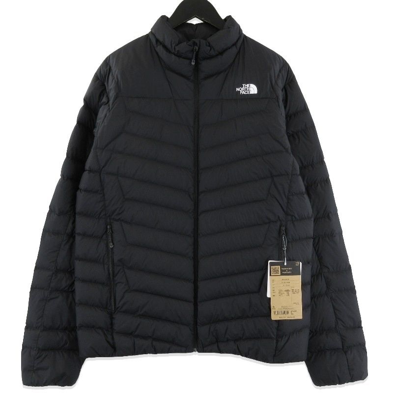 美品 THE NORTH FACE ノースフェイス サンダージャケット NY82312 Thunder Jacket ダウンジャケット ブラック 黒 XXL 71015776