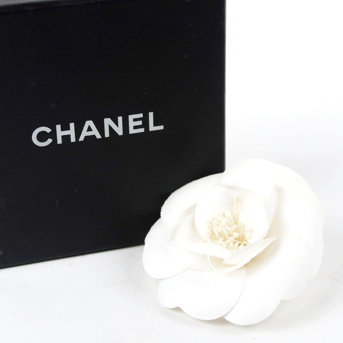 美品】CHANEL カメリア コサージュ ブローチ フラワーモチーフ