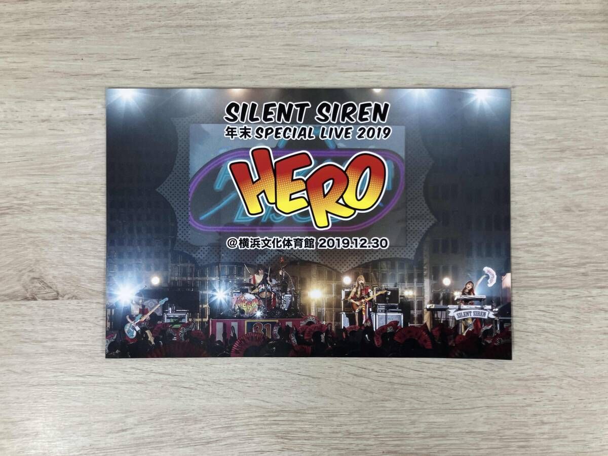 SILENT SIREN 年末スペシャルライブ2019『HERO』@ 横浜文化体育館 2019.12.30(初回限定盤)[DVD] SILENT SIREN 年末スペシャルライブ2019『HERO』＠ 横浜文化体育館