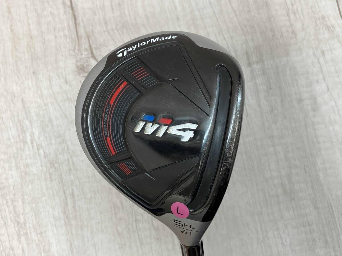 TaylorMade M4 フェアウェイ テーラーメイド FLEX L ロフト角 21° 女性右利き用 ゴルフクラブ 川崎港町店