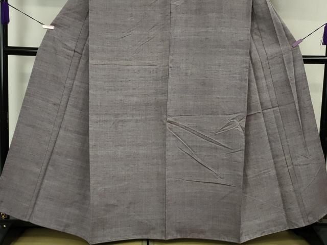 漢方染紬 菅原工房 仕付けつき 丈162cm 難あり TU-30 平和屋着物○極上 菅原工房 菅原結作 漢方染紬 逸品 DZAB6572kh6