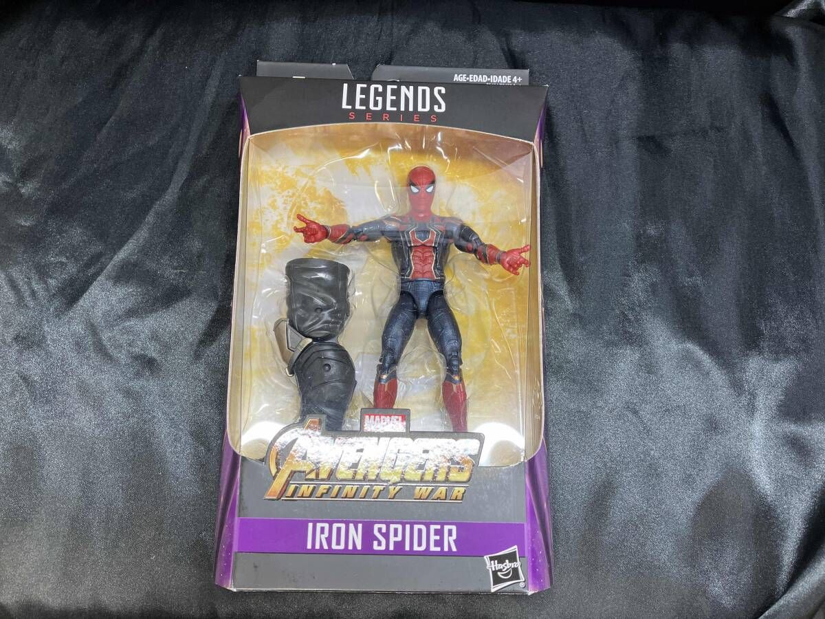 LEGENDS SERIES BUILD A FIGURE IRON SPIDER