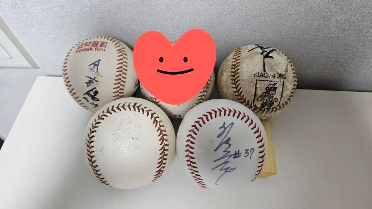 80年代 OB BEARS 野球 記念球 サイン入り棒 4種 まとめ
