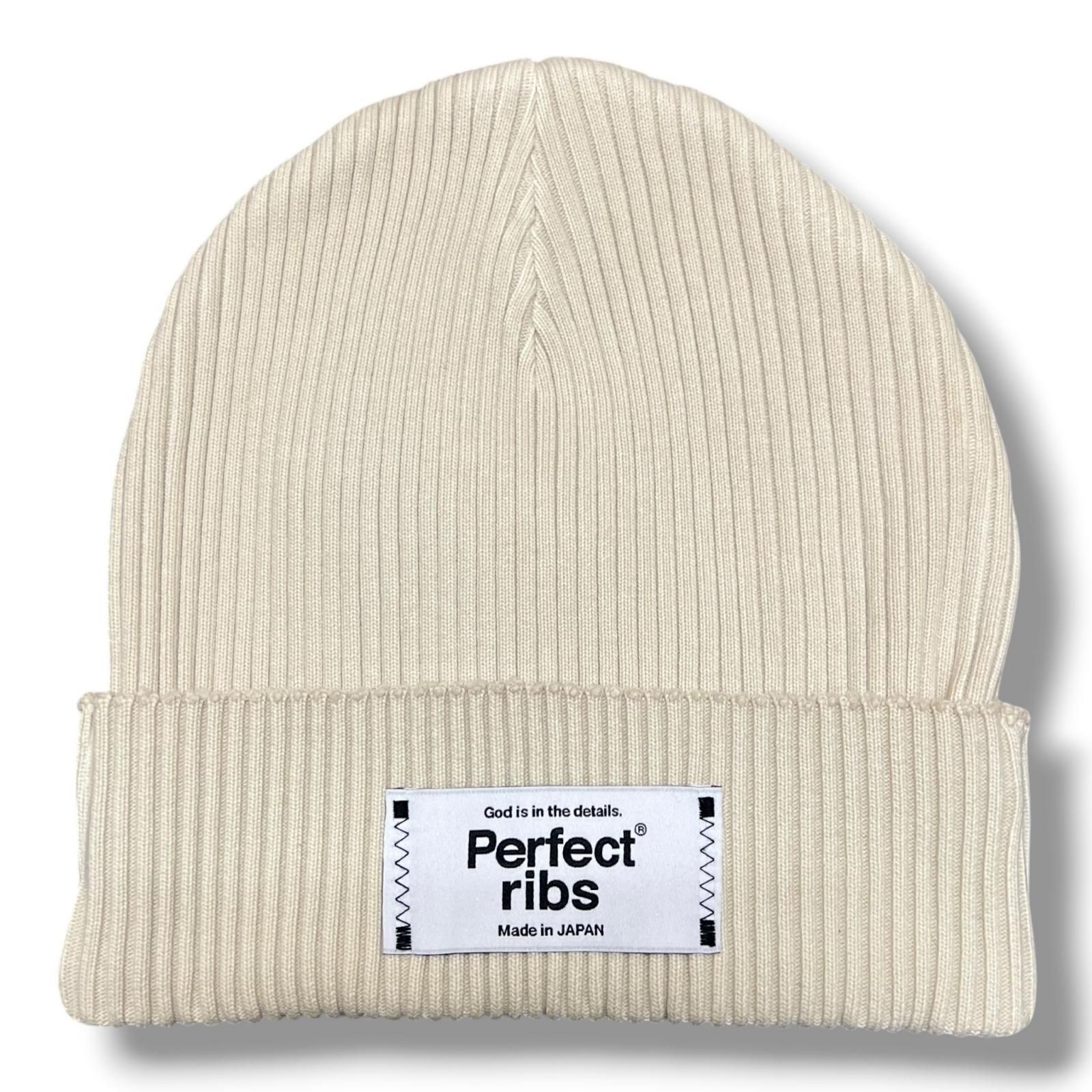 参考上代19250円 未使用 Perfect ribs Rib Beanie Cap リブビーニー