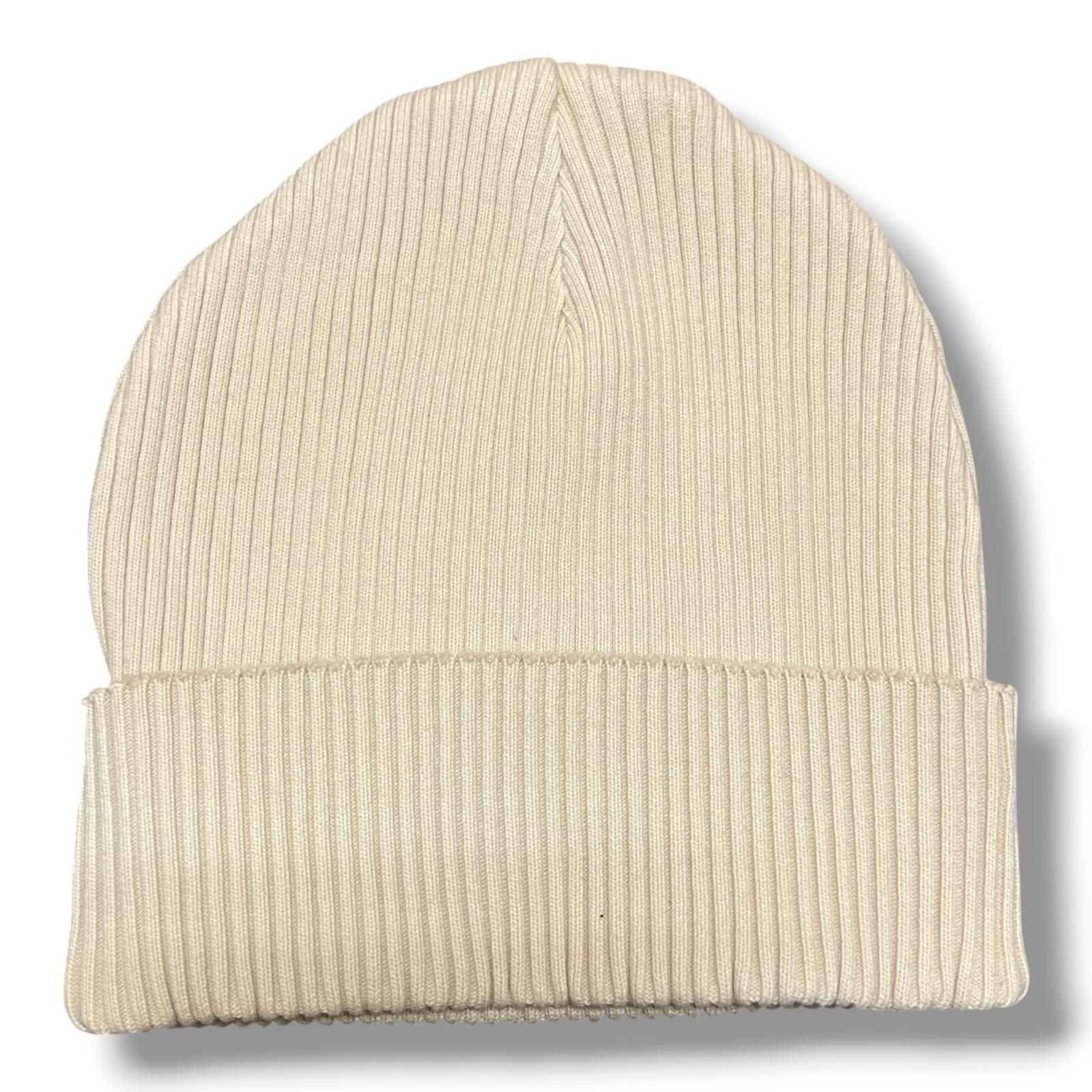 参考上代19250円 未使用 Perfect ribs Rib Beanie Cap リブビーニー
