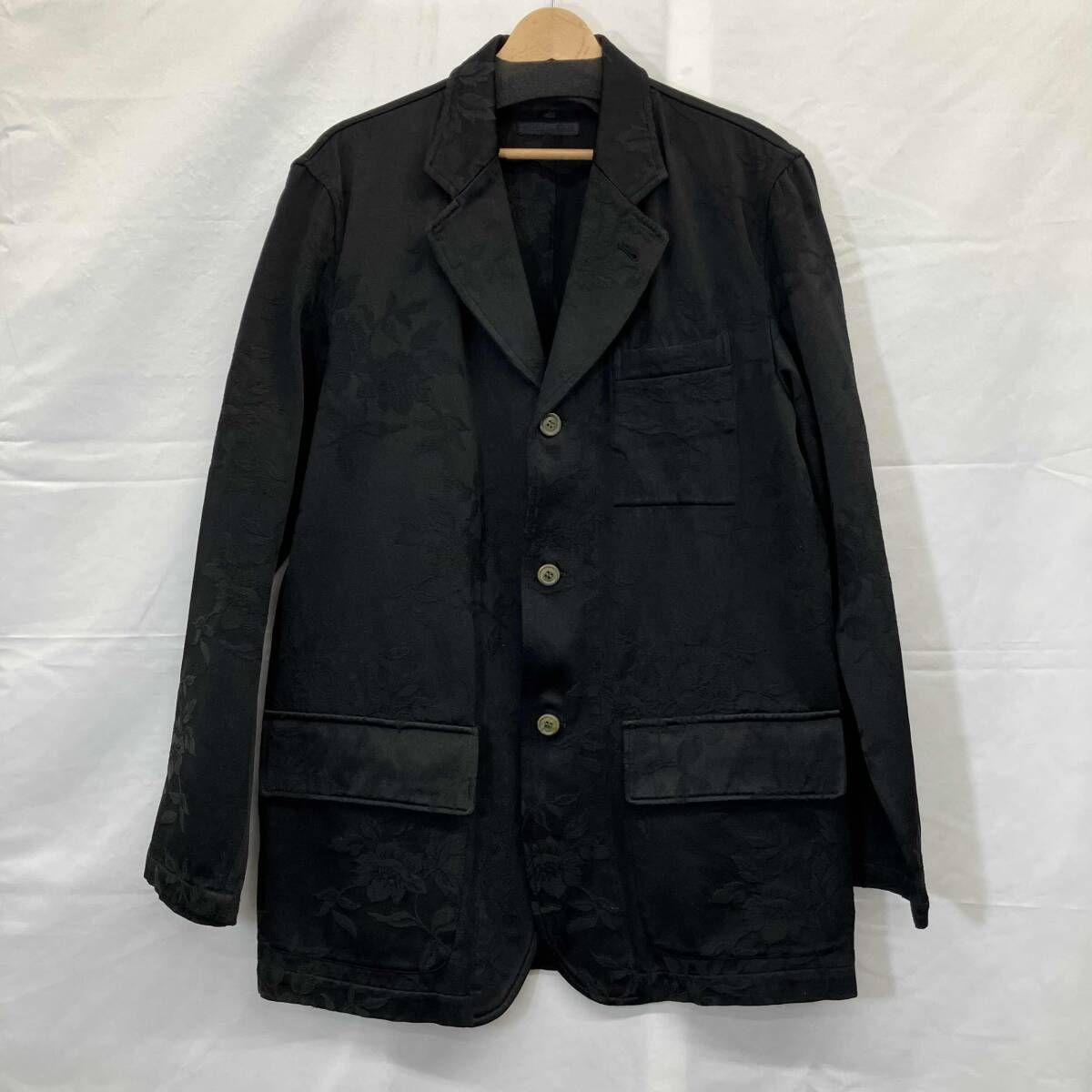 COMME des GARCONS SHIRT / コムデギャルソン シャツ / テーラードジャケット / 花柄 / サイズM / ブラック