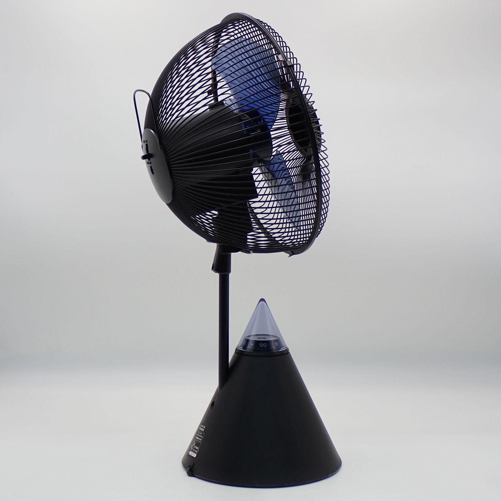 SANYO サンヨー who 26cm 卓上扇 EF-E003型 ブラック 高さ約54cm 動作