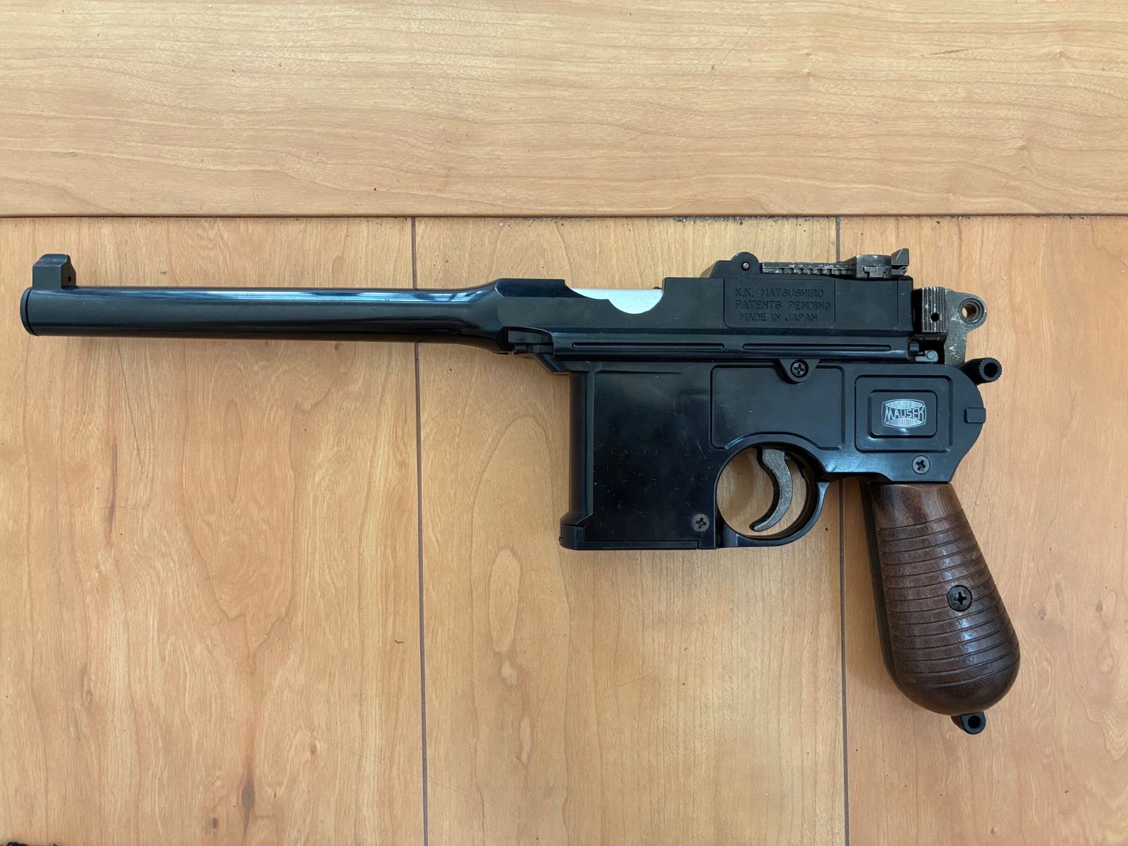 【当時物・希少】マツシロ モーゼル C96刻印 トイガン 昭和レトロ ジャンク