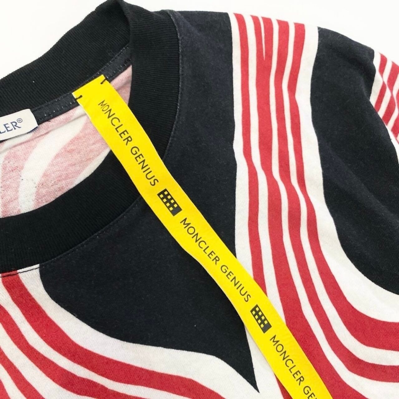 美品 MONCLER モンクレール JW Anderson ALL OVER PRINT SS ブラック 