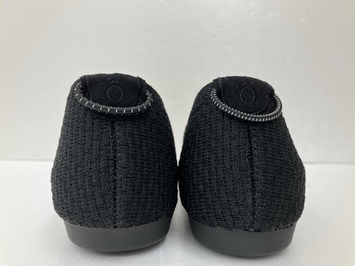 Offen × Bibiy オッフェン ビビィ ローズモチーフ フラットシューズ