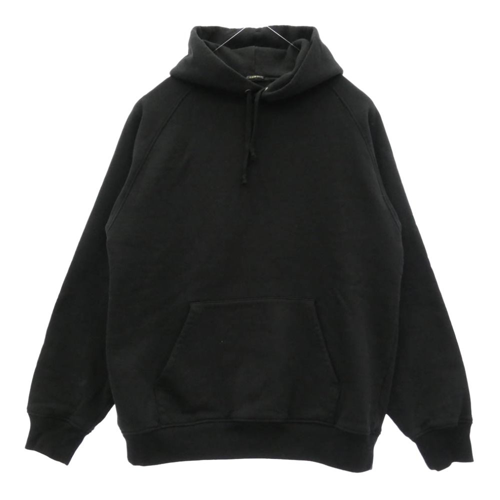 COMOLI コモリ 25AW C03-05017 コットン裏毛 パーカー ブラック系 M【中古】