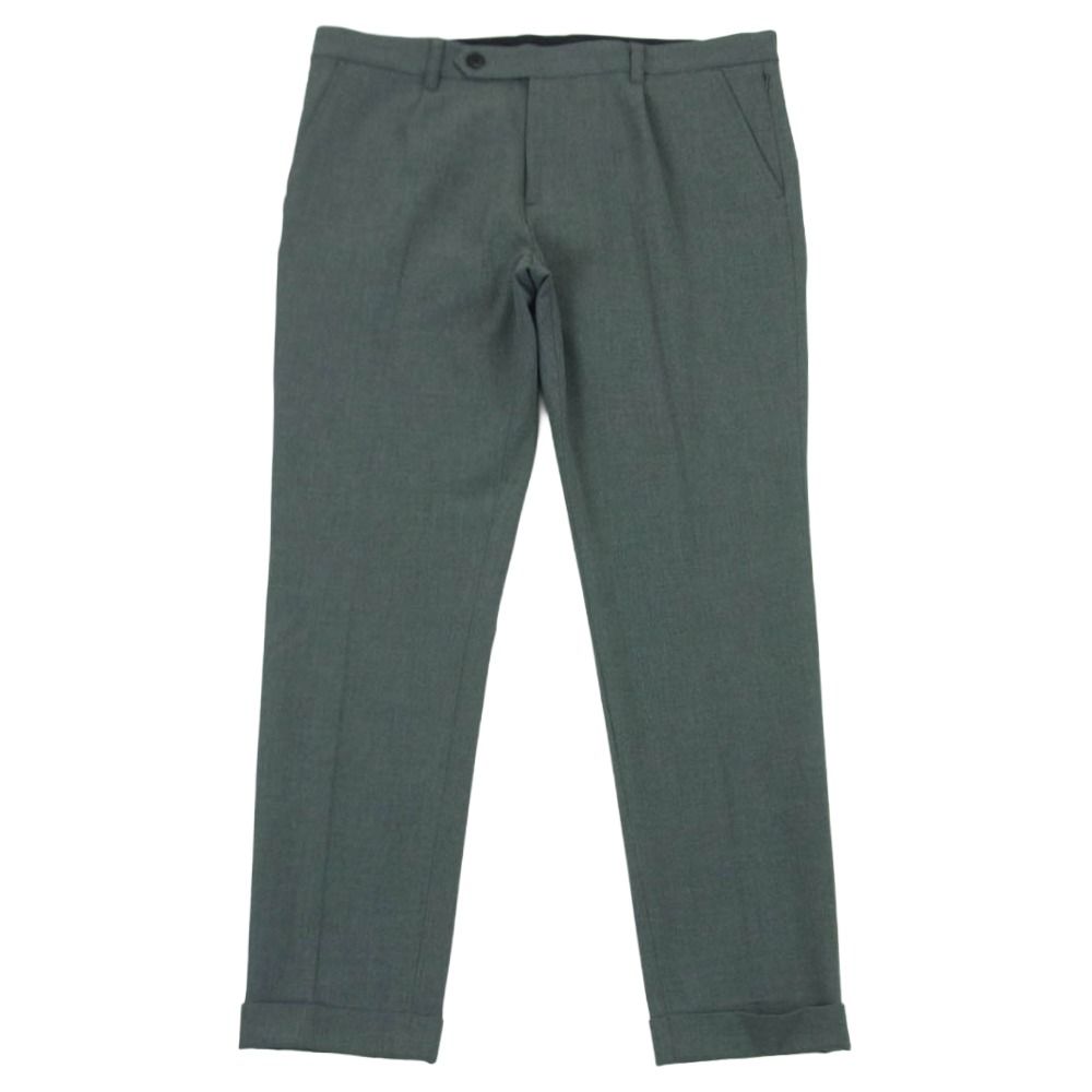 1piu1uguale3 ウノピュウノウグァーレトレ MRP590 PRY109 TRAVEL SLACKS トラベル 裾ダブル スラックス パンツ グレー系 VII 7【中古】