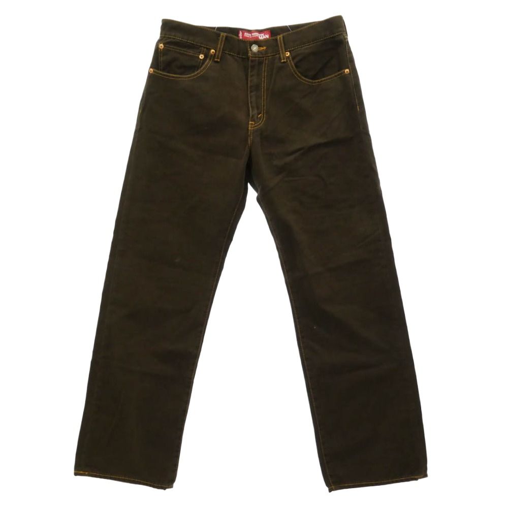 JUNYA WATANABE COMME des GARCONS MAN ジュンヤワタナベコムデギャルソンマン 03AW WK-P002 x Levi's リーバイス AD2003 ジーンズ デニムパンツ ブラウン系 S【中古】