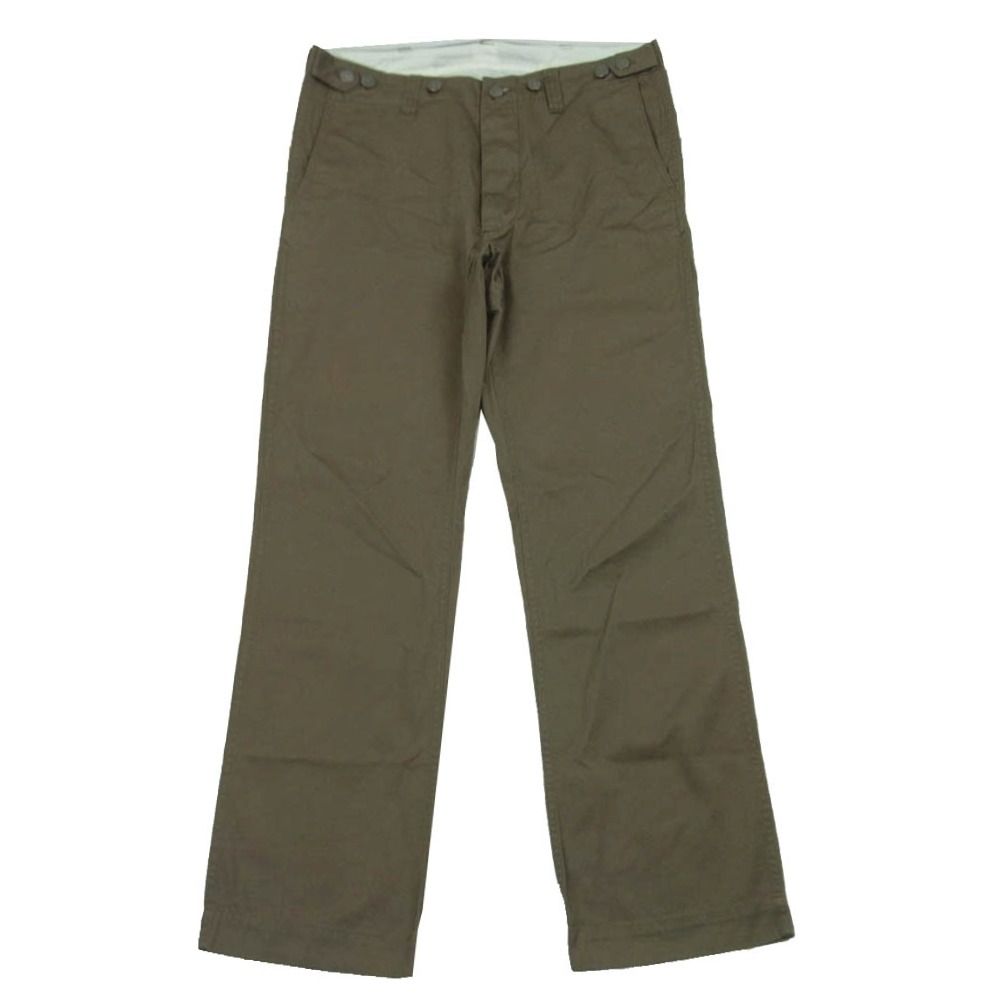 VISVIM ビズビム CHINO PANTS サスペンダーボタン付き 5ポケット