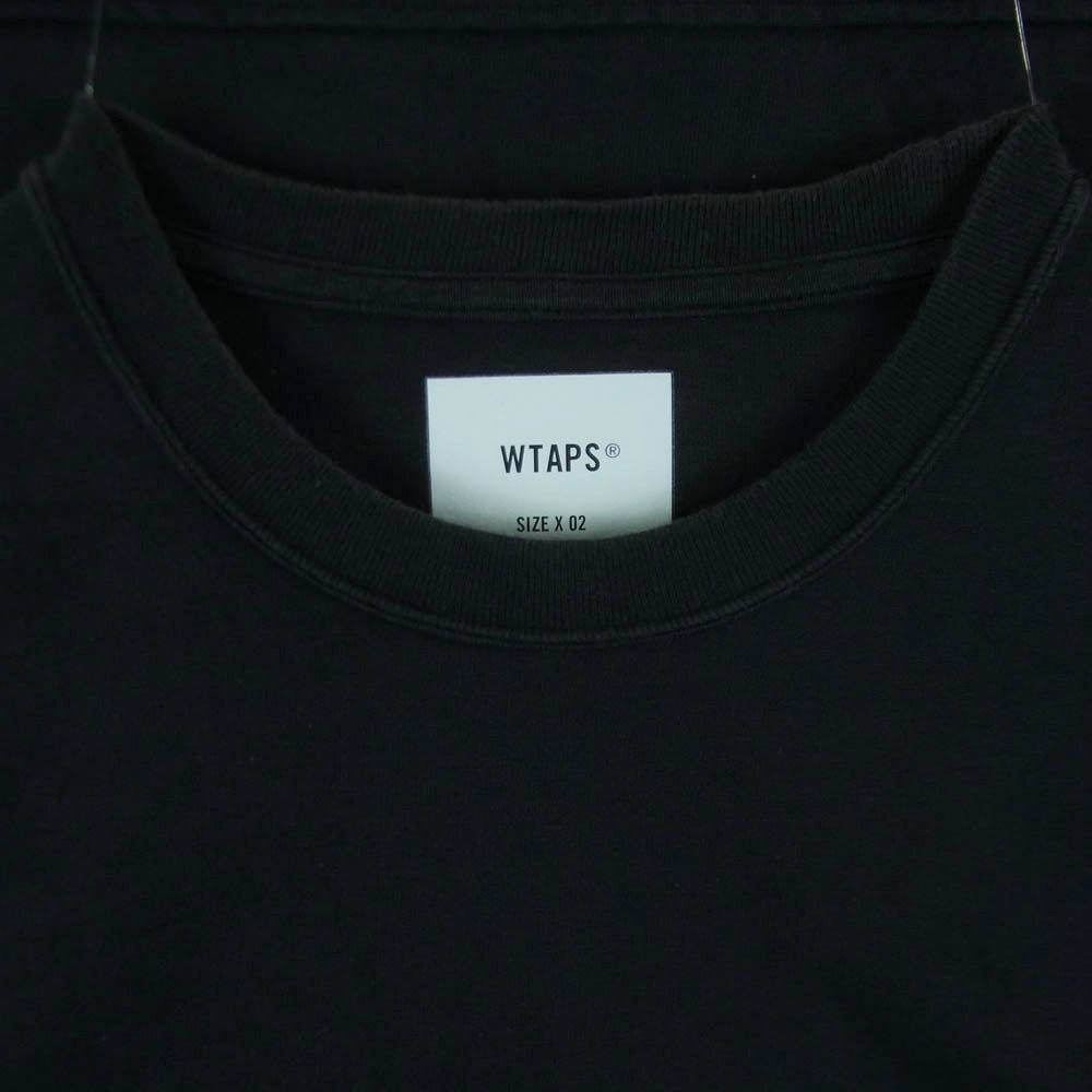 WTAPS ダブルタップス 23SS 232ATDT-CSM06 AII01 LS COTTON 胸ロゴ