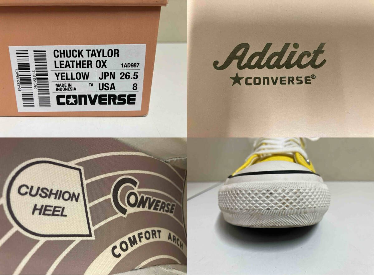 CONVERSE ADDICT CHUCK TAYLOR LEATHER OX コンバース アディクト 