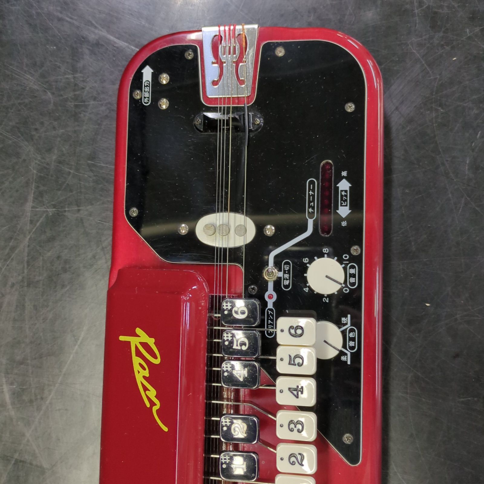 D21951】エレキ 大正琴 蘭 ( らん ) ソプラノ スズキ TRS-100 廃盤品