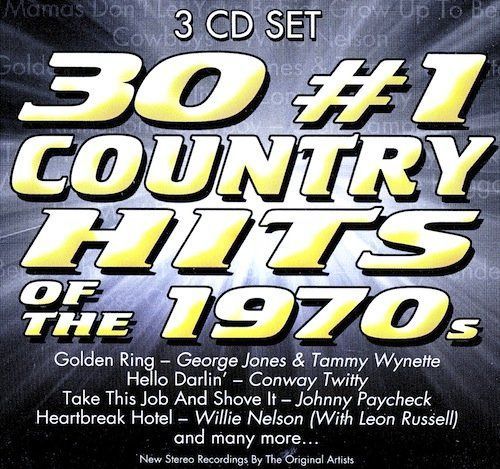 【CD】30 #1 Country Hits of the 1970s