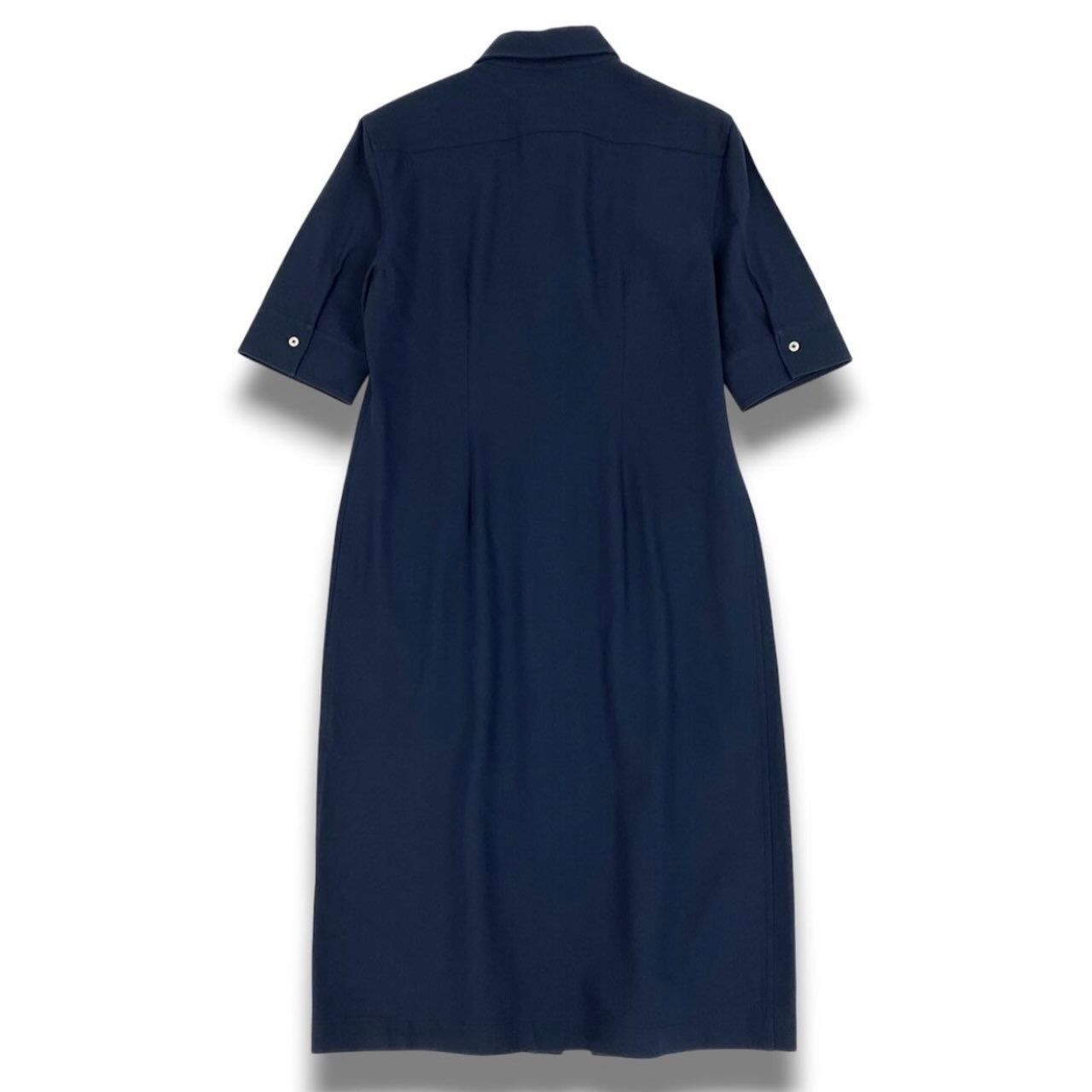 JIL SANDER ジルサンダー シャツワンピース ロングワンピース 半袖