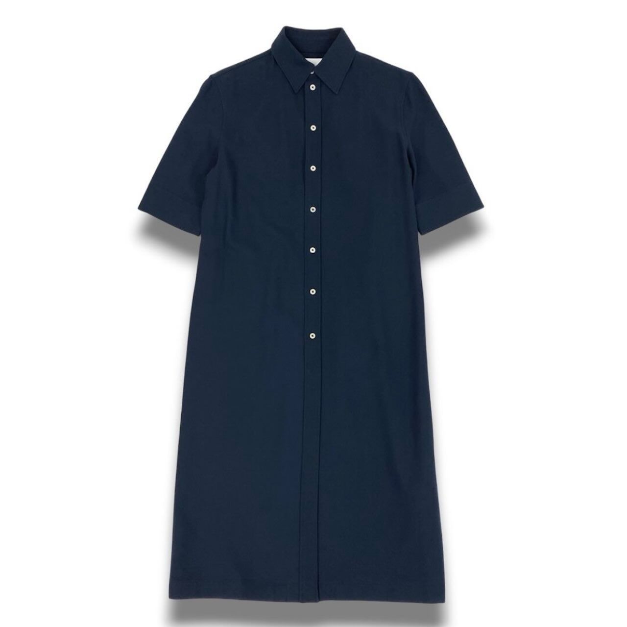 JIL SANDER ジルサンダー シャツワンピース ロングワンピース 半袖