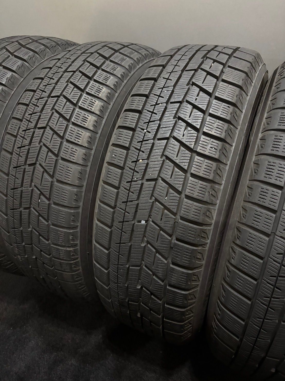 ★185/60R15 YOKOHAMA/ice GUARD iG60 21年製 スタッドレス 4本 ヨコハマ アイスガード アクア ヤリス フィット (4-M293)