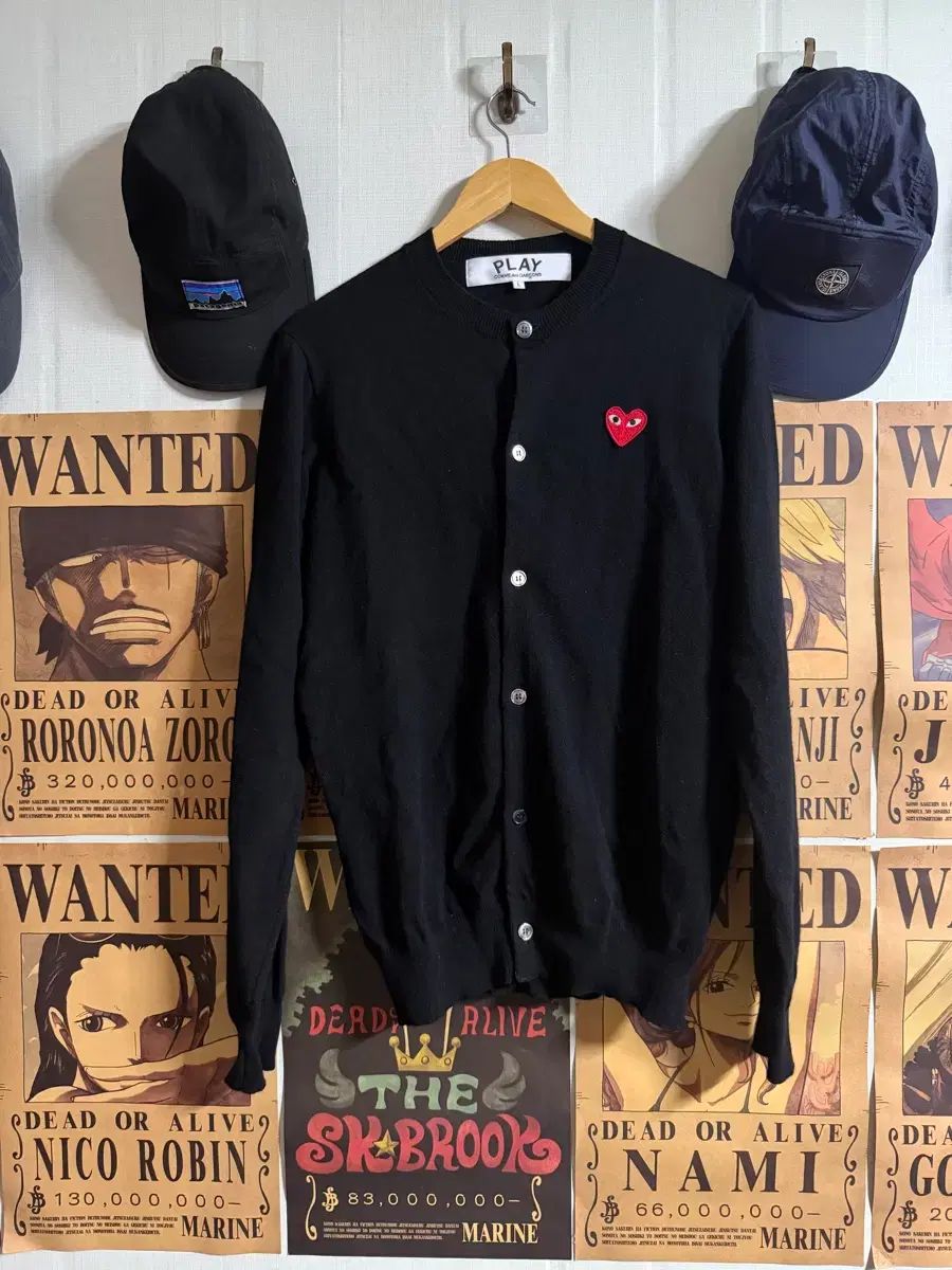 COMME des GARCONS コム・デ・ギャルソン 黒 カーディガン