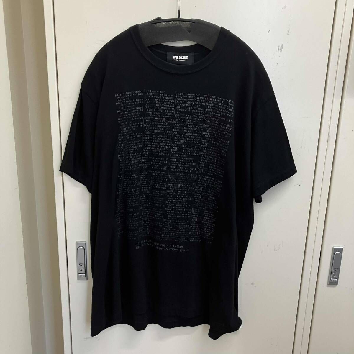 25SS WILDSIDE Yohji Yamamoto 半袖Tシャツ Yohji Yamamoto POUR HOMME 