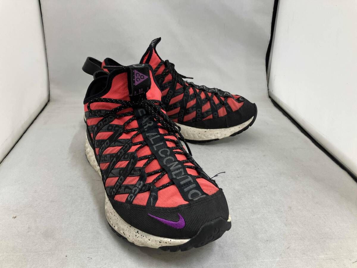 NIKE ACG/ナイキ エーシージー REACT TERRA GOBE ブラック レッド 28 