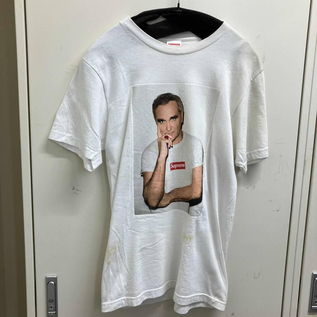 16ss Supreme MORRISSEY 半袖Tシャツ サイズS ホワイト シュプリーム