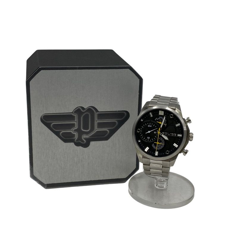【中古品】 POLICE ポリス GK0039204 CHRONOGRAPH QUARTZ クロノグラフ クォーツ 腕時計 時計 【197-260525-ya-07-izu】