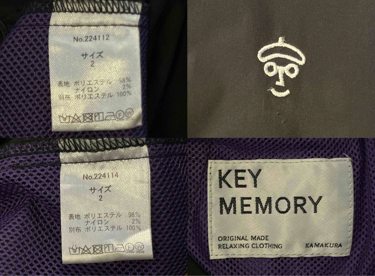 KEY MEMORY キーメモリー その他アウター 上下セット224112 ブラック