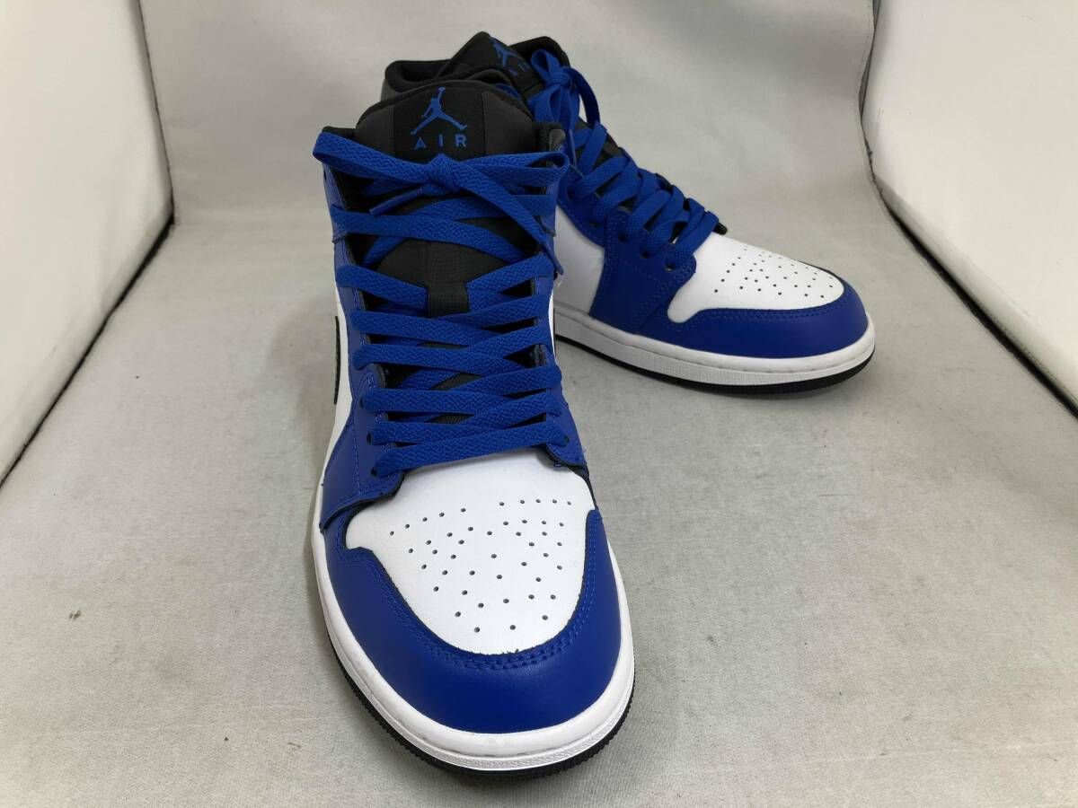 NIKE/ナイキ スニーカー Air Jordan 1 Mid Game Royal ブルー ホワイト 27