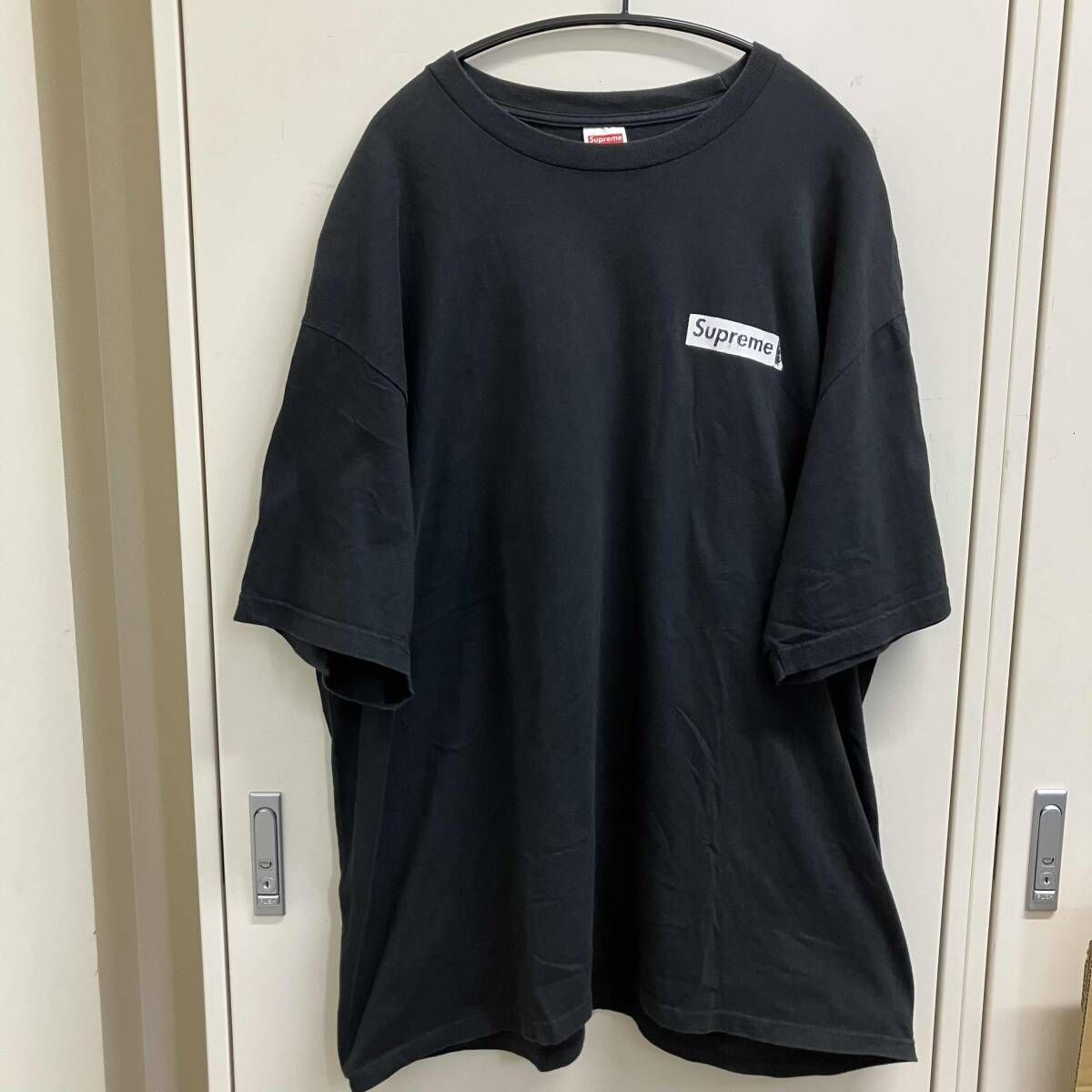 23AW Supreme Static Tee サイズXXL ブラック シュプリーム