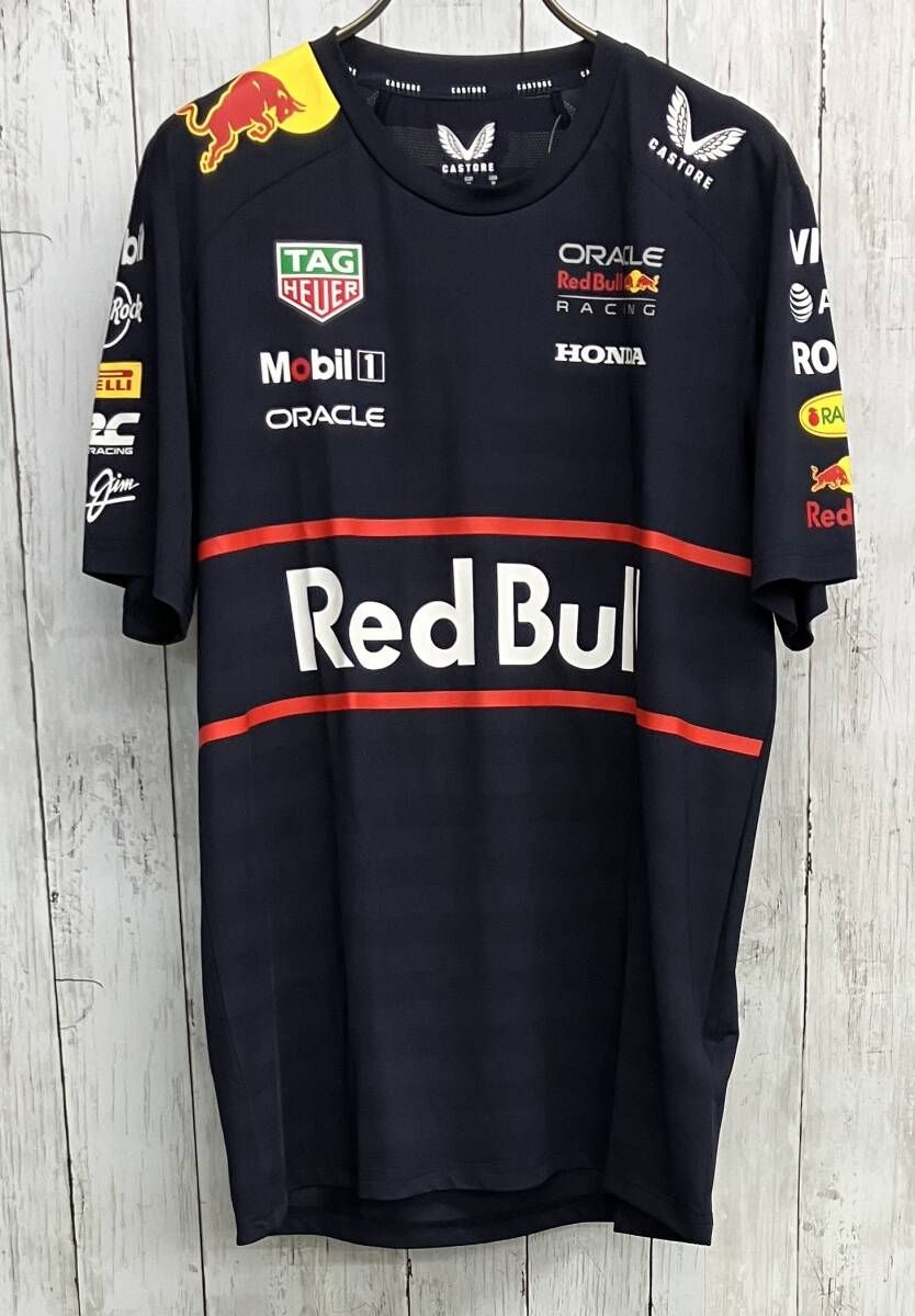 CASTORE Oracle Red Bull Racing 半袖Tシャツ レッドブル ネイビー size M