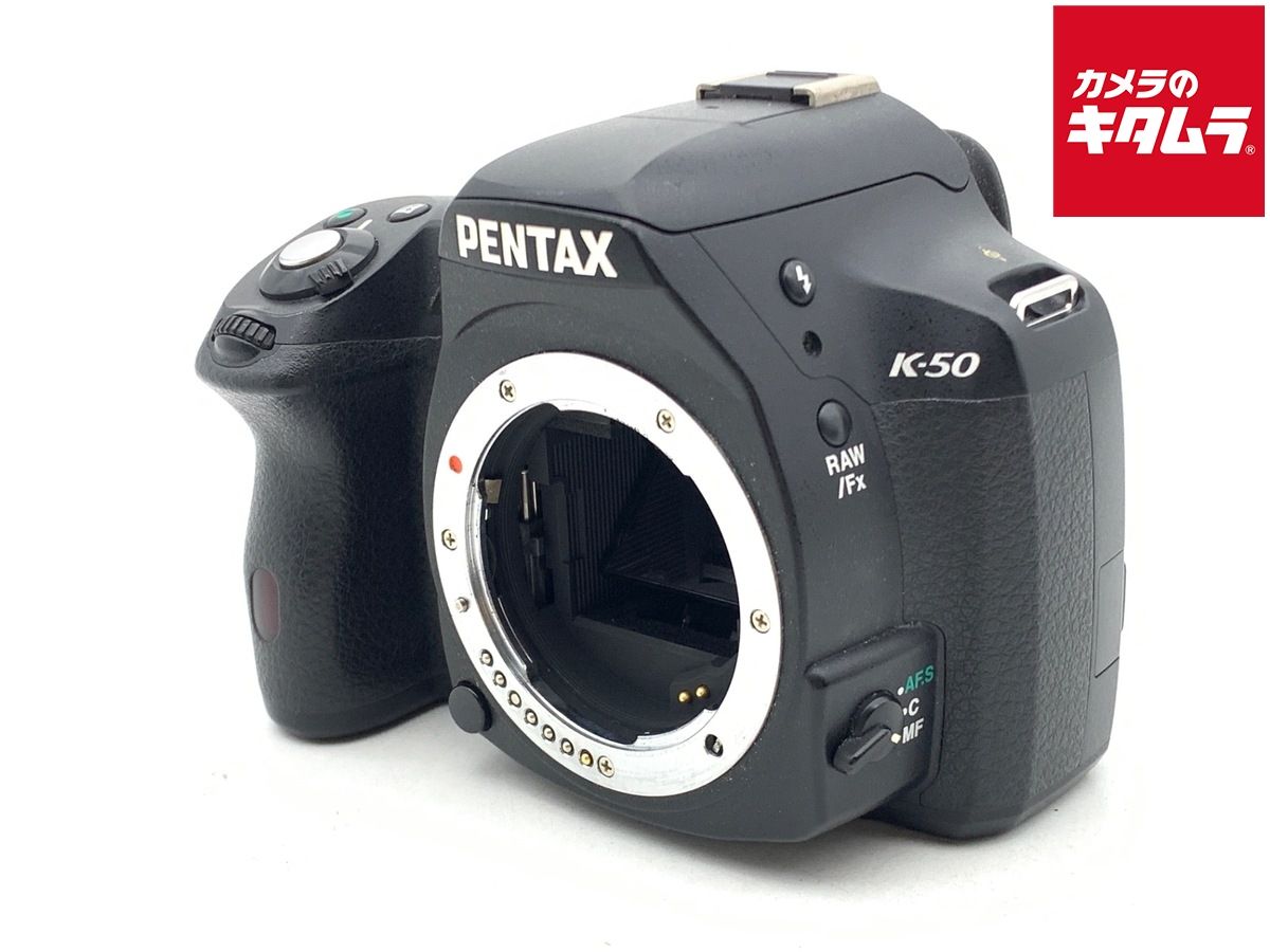 【中古】 【並品】 ペンタックス K-50 ボディ ブラック