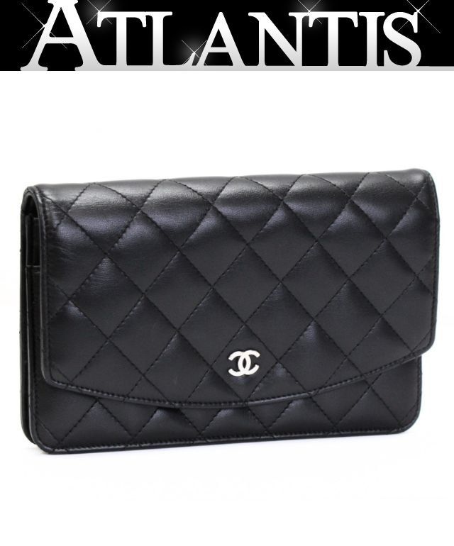 シャネル CHANEL マトラッセ オーガナイザー トラベルウォレット 長