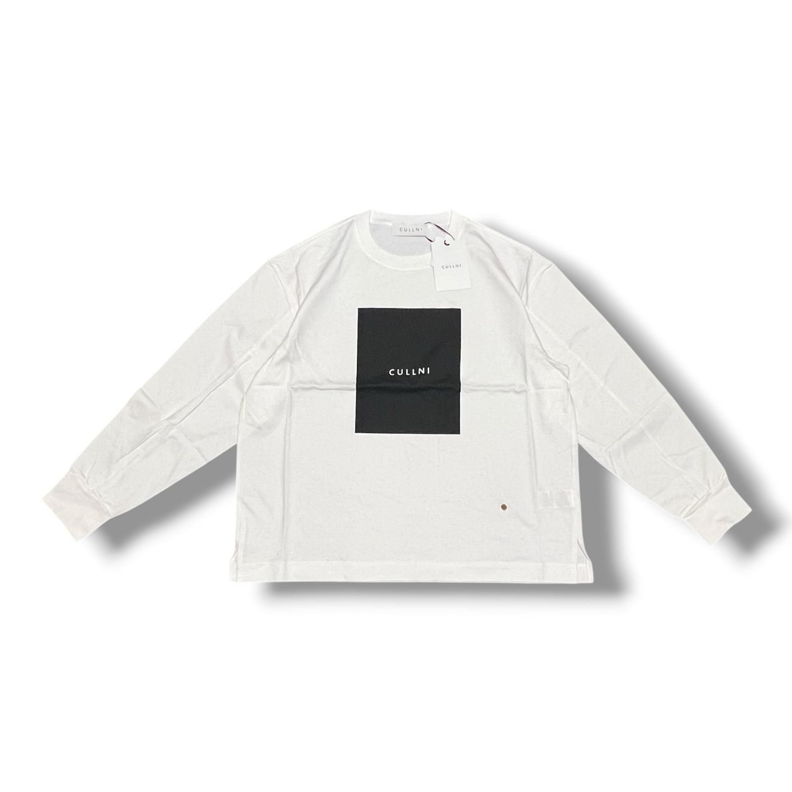 参考上代20900円 未使用 CULLNI 25SS Cotton Jersey Box Logo Print 