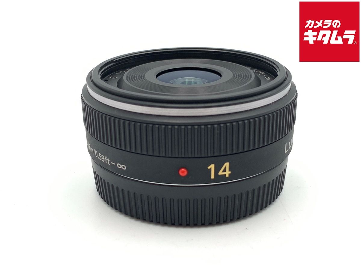 【中古】 【良品】 パナソニック LUMIX G 14mm/F2.5 ASPH [H-H014]