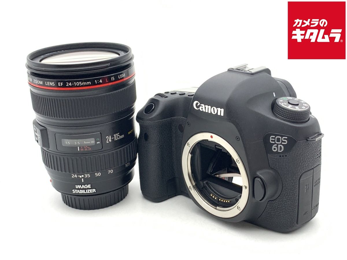 【中古】 【良品】 キヤノン EOS 6D EF24-105L IS USM レンズキット