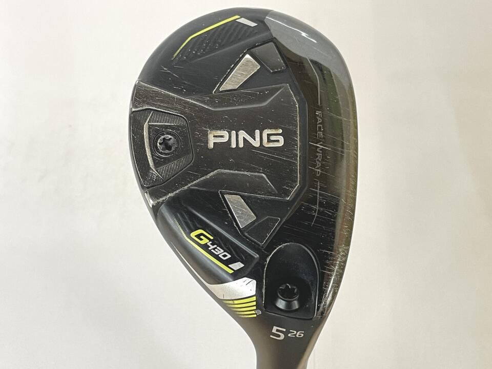 ピン　G430　26度　ALTA J CB BLACK　SRフレックス　ユーティリティ　中古　ゴルフドゥ！岡山青江店【最短即日発送】