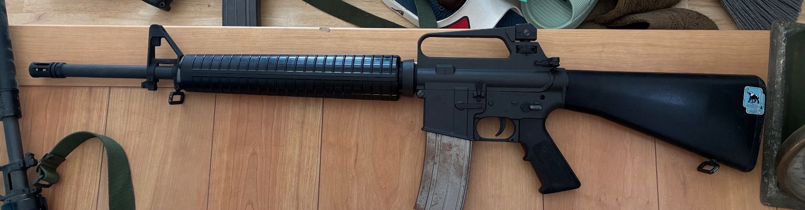 【当時物】コルト M16A1 / A2等 トイガン 3挺セット 絶版 レトロ玩具 ジャンク