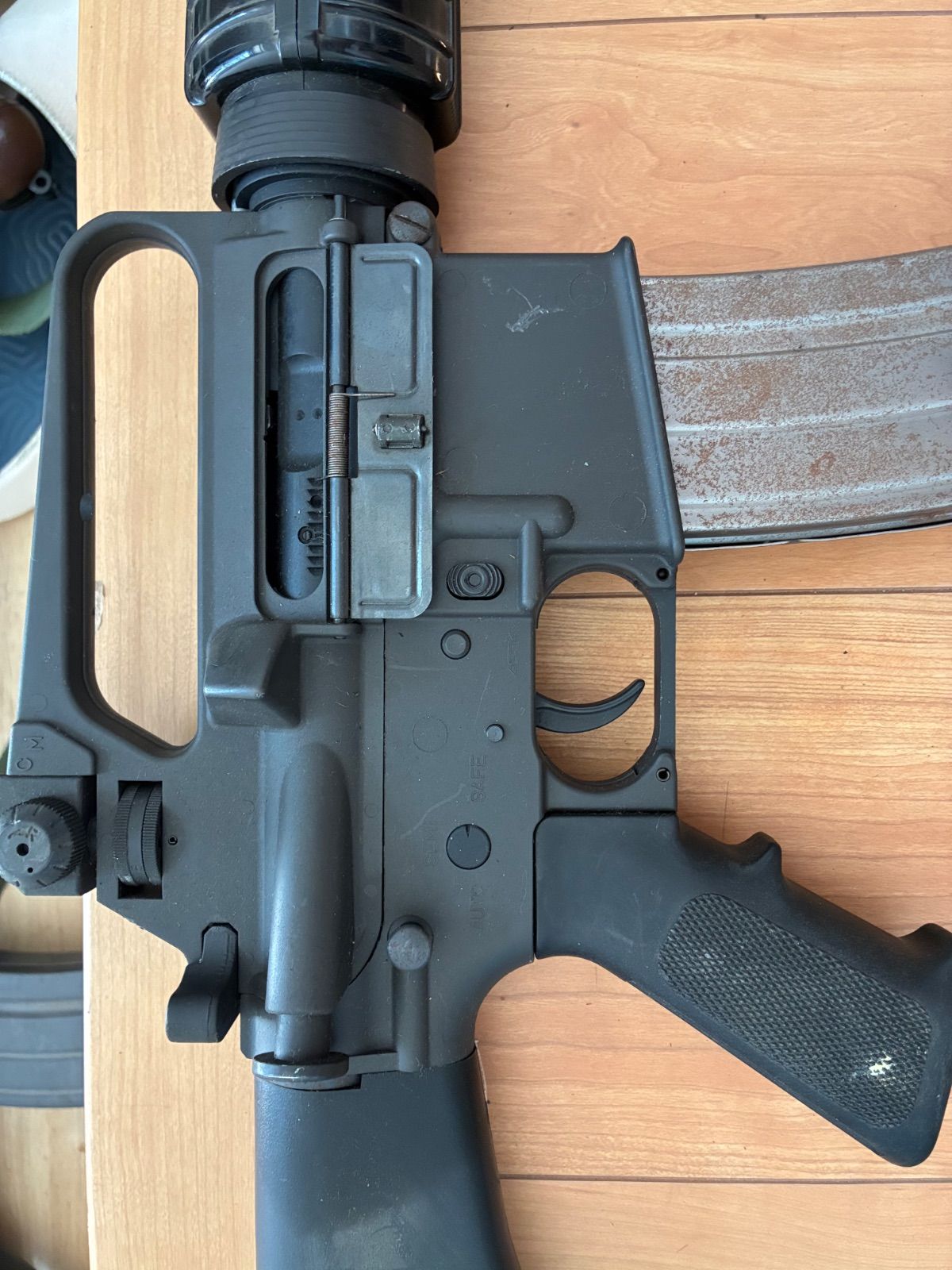 【当時物】コルト M16A1 / A2等 トイガン 3挺セット 絶版 レトロ玩具 ジャンク