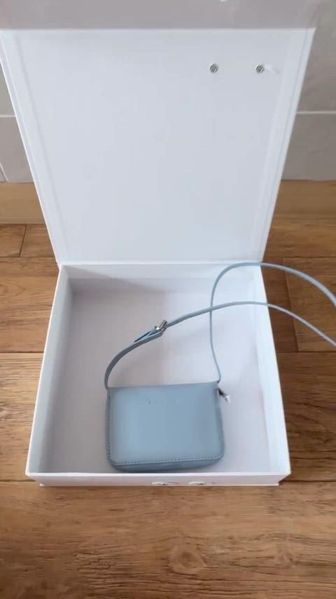 ポーチ カードバッグ ペイルブルー