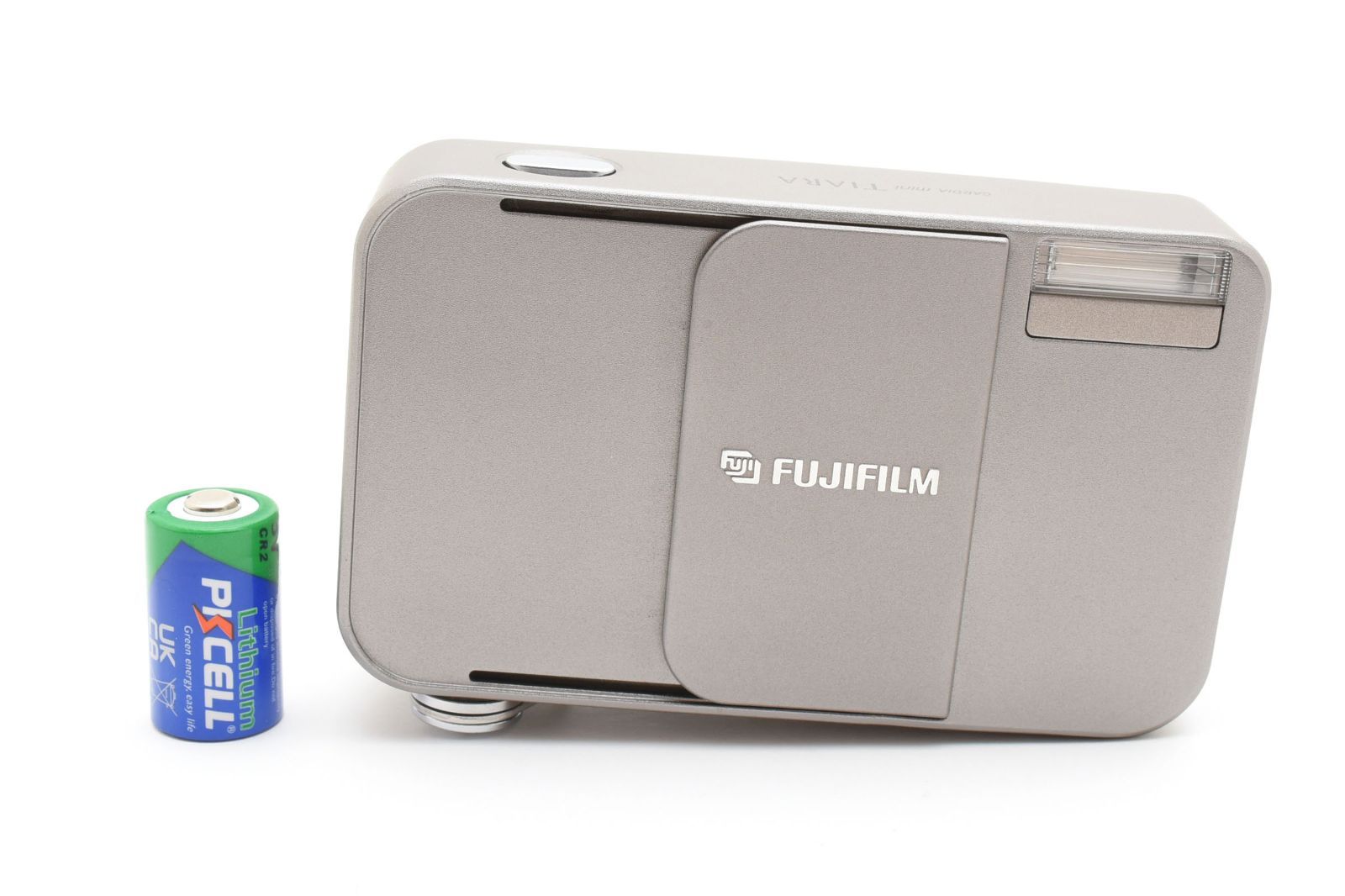 ★動作良好・クリアな光学★ 富士フイルム FUJIFILM CARDIA mini TIARA 【名玉EBCフジノン28mm】 初代ティアラ コンパクト 実用品 #0650A