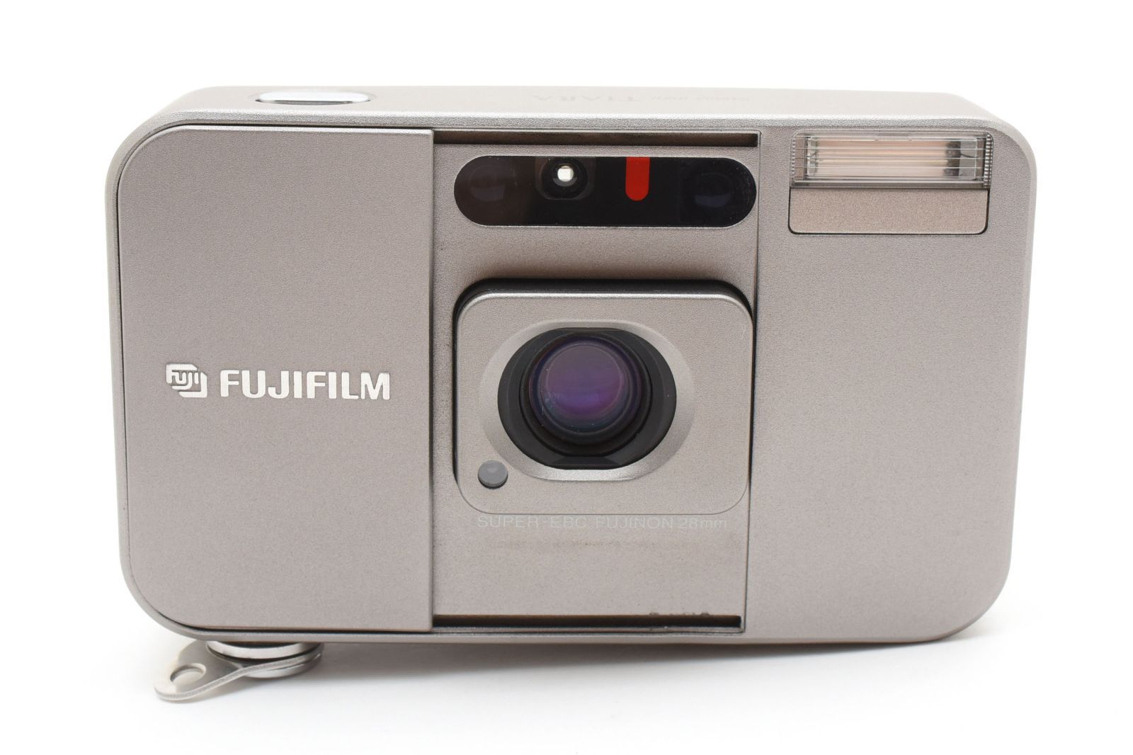 ★動作良好・クリアな光学★ 富士フイルム FUJIFILM CARDIA mini TIARA 【名玉EBCフジノン28mm】 初代ティアラ コンパクト 実用品 #0650A